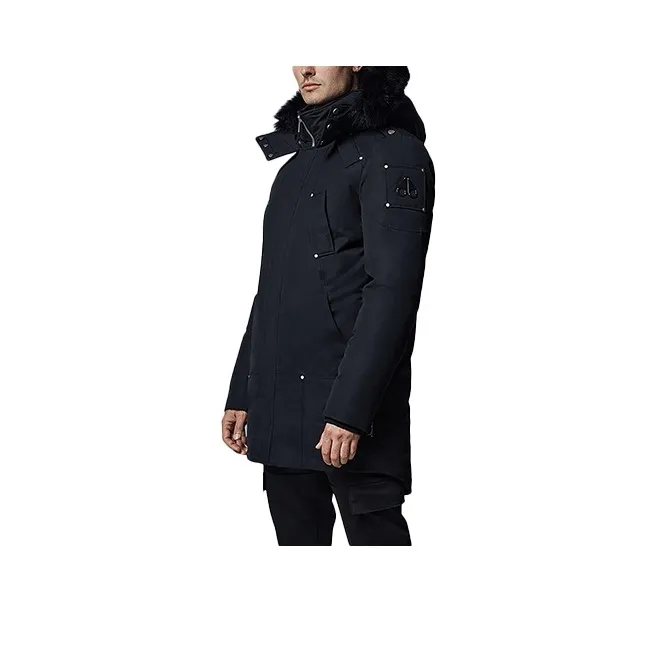 Moose Knuckles FW21 Down Jacket Men's Black Gray-0
