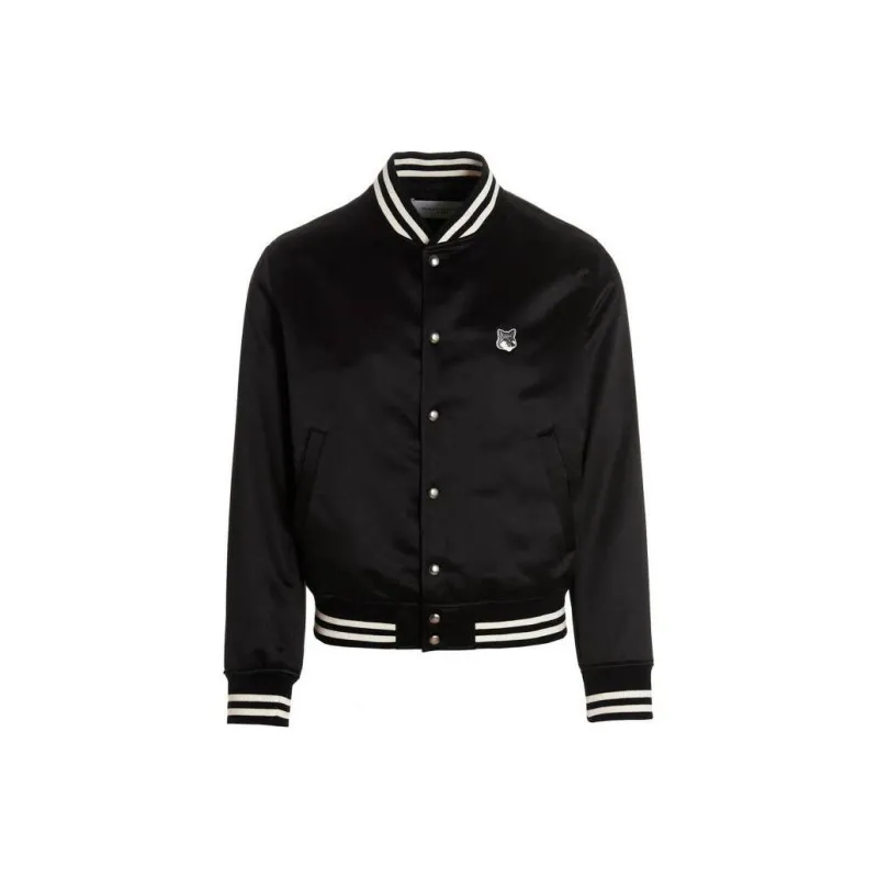 Maison Kitsune Jackets Men Black-0