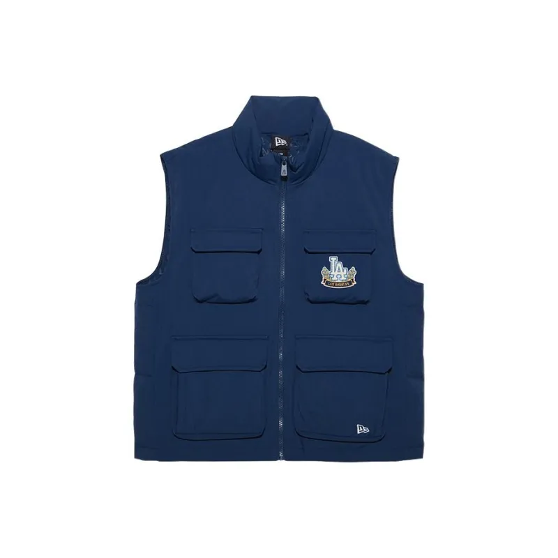New Era Vests Men Navy Blue-0