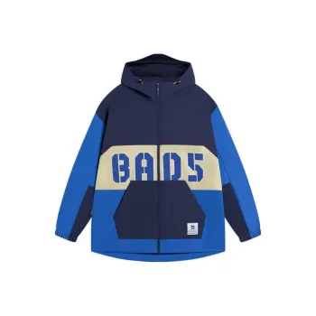 LiNing Badfive Jacket Men's Twilight Indigo And Blue Pottery