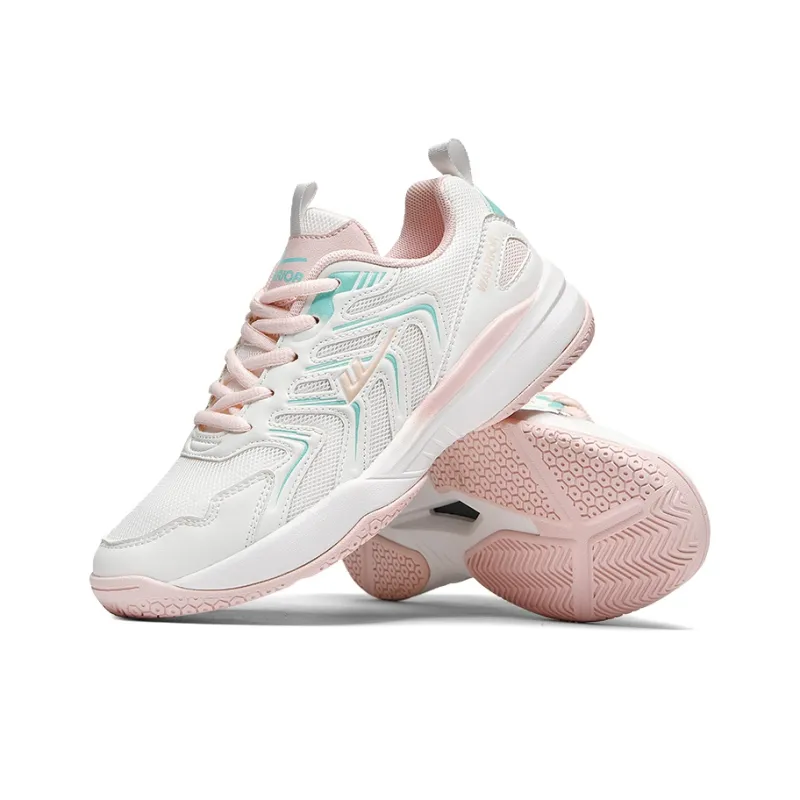 Warrior Cushioning Abrasion Resistant Breathable Low Top Badminton Shoes Unisex-18