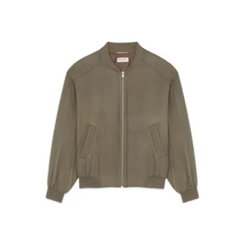 SAINT LAURENT Teddy Bomber Jacket