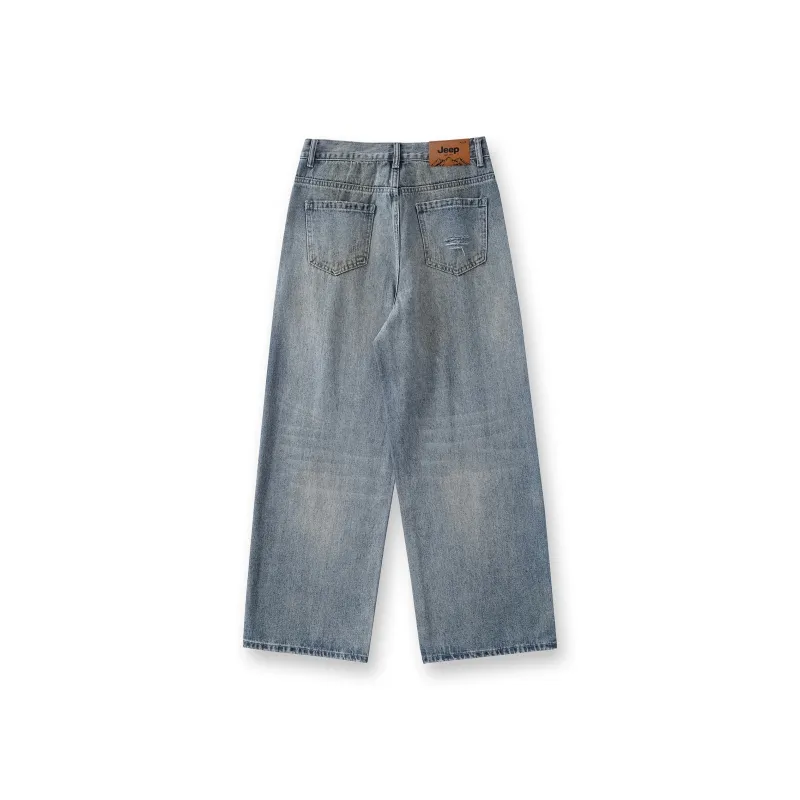 Jeep Pasture Horse Lifestyle Jeans Unisex Blue-1