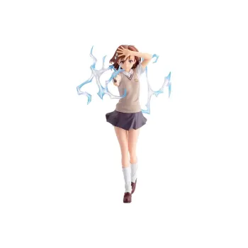 BANPRESTO Super Electromagnetic Railgun, Mikoto Misaka, Hobby Model Figure Bonus Gifts