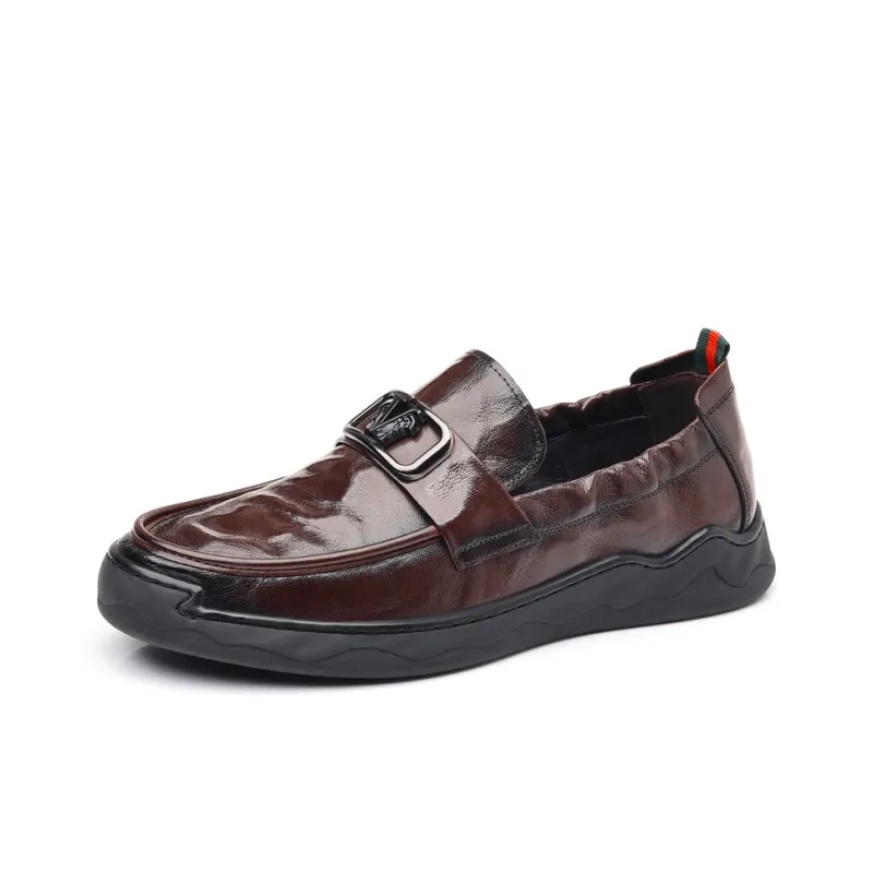 Romon Men's Casual Shoes Men Low Top-5