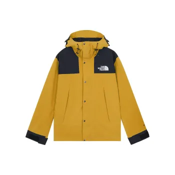 THE NORTH FACE Mountain Windproof Windbreaker Jacket Unisex Yellow
