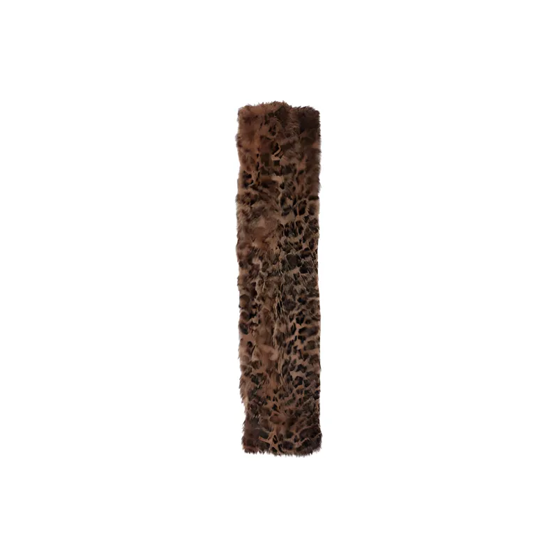 SAINT LAURENT Muffler Leopard Printed Scarf-0