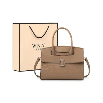 Vigno Synthetic Leather Handbag Regular Women's Elephant Gray