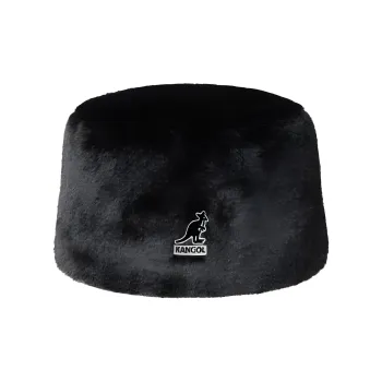 KANGOL Faux Fur Hats & Caps Unisex Black