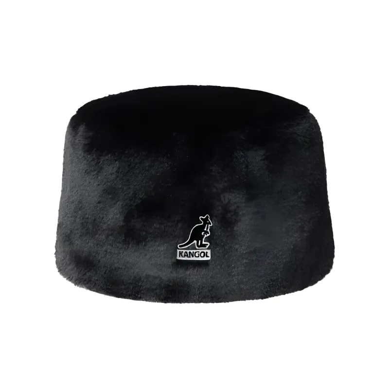 KANGOL Faux Fur Hats & Caps Unisex Black-0