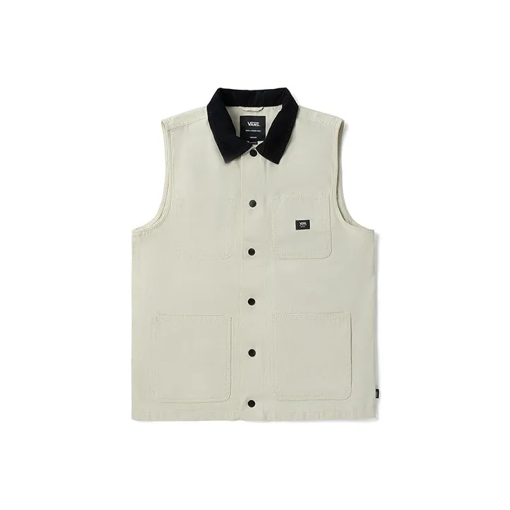 Vans Vests Unisex Ecru-0