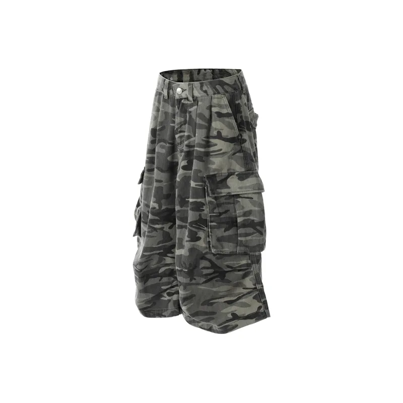 GBXM Cargo Shorts Unisex Camouflage-2