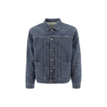 Levis Denim Jackets Men Blue