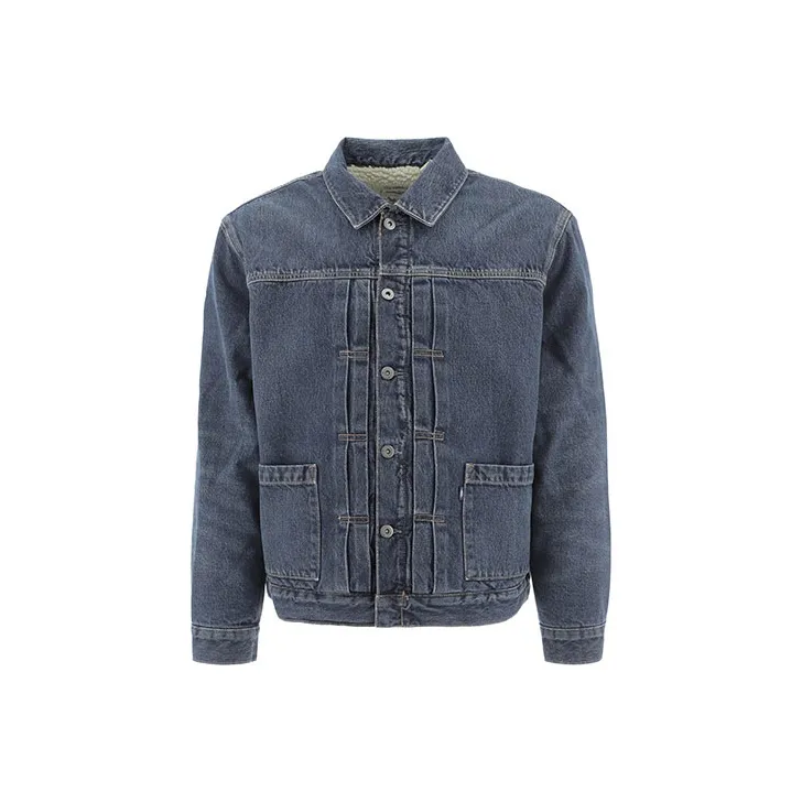 Levis Denim Jackets Men Blue-0