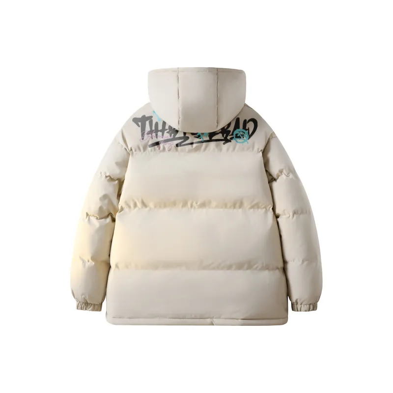 30BRAID Puffer Jacket Unisex Apricot-0