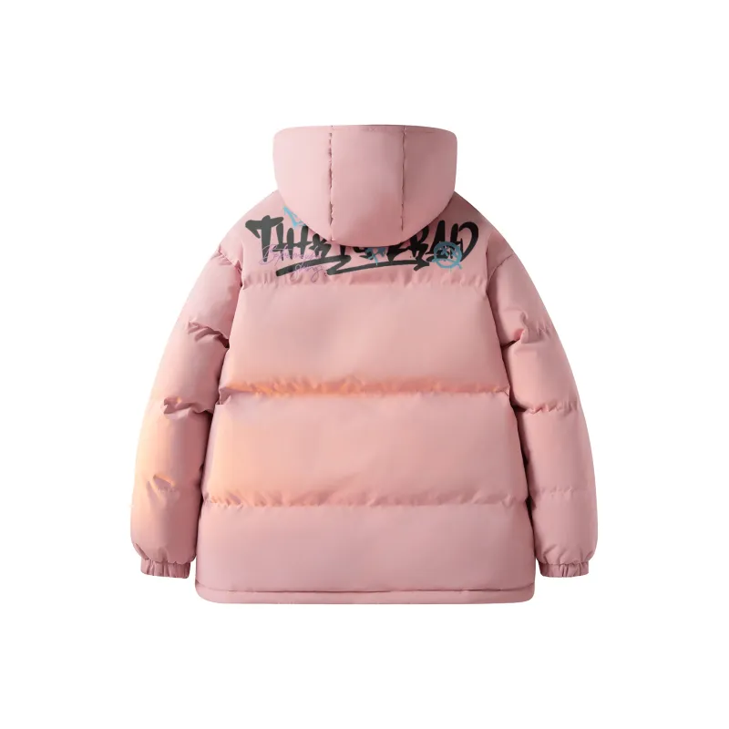 30BRAID Puffer Jacket Unisex Apricot-12