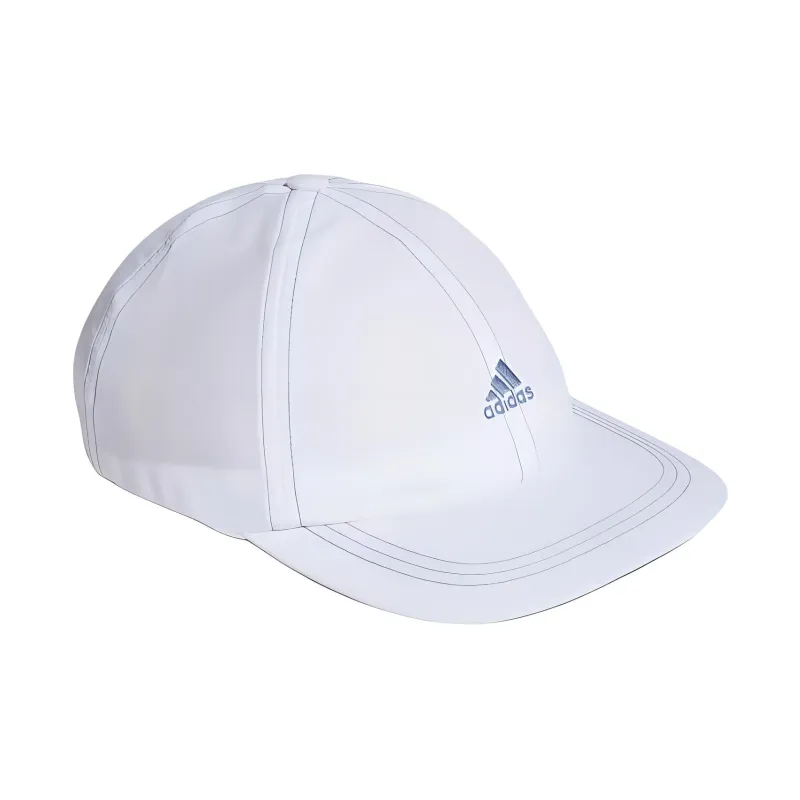 Adidas Recycled Polyester Plain Weave Fabric Baseball Caps Unisex White-1