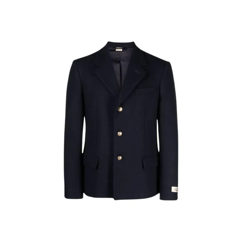 GUCCI Single Breasted Tailored Blazer-0