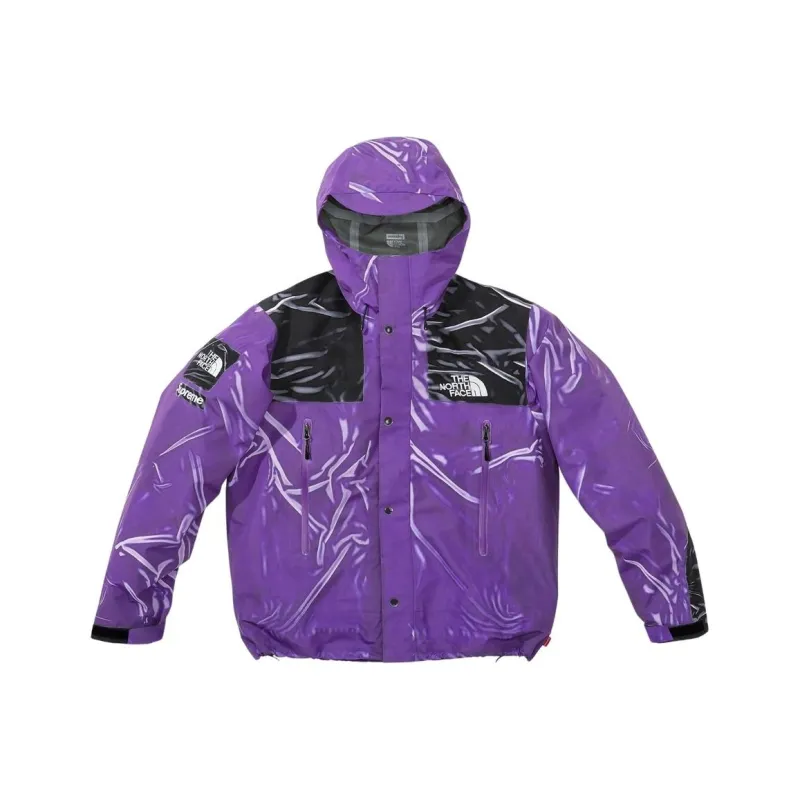 Supreme The North Face Printed Taped Seam Shell Trompe L'oeil Jacket-8
