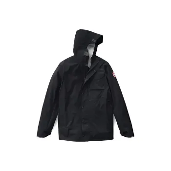 Canada Goose Nanaimo Series Water Resistant Windproof Breathable Windbreaker Jacket Men's Black