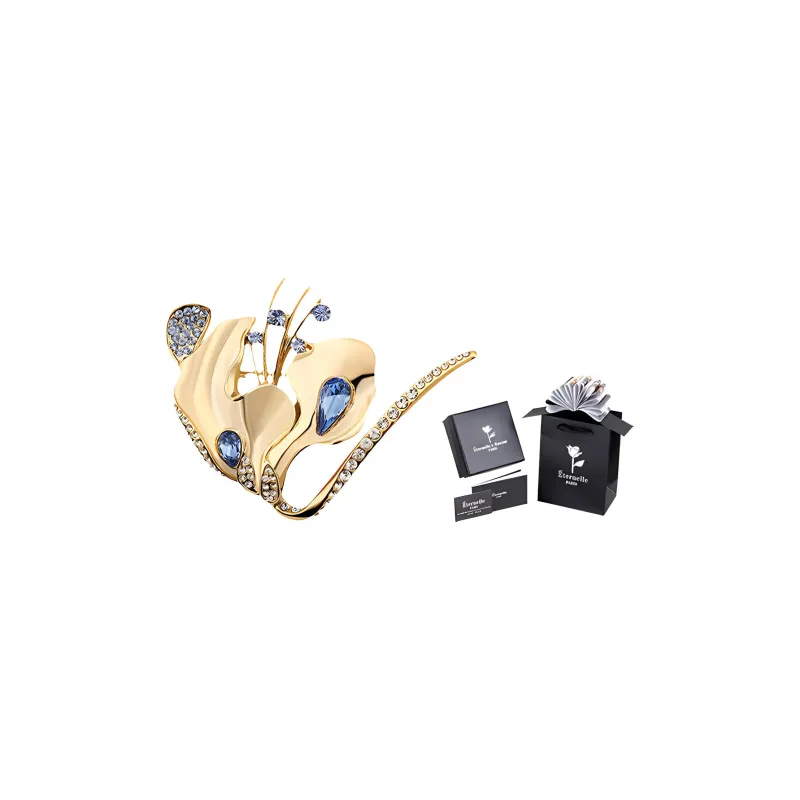 Eternelle Brooches Women's Brilliant Gold-0