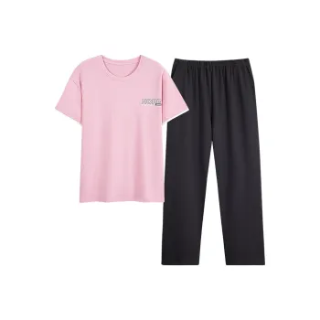 GOSO Pajama Set Men's Light Pink