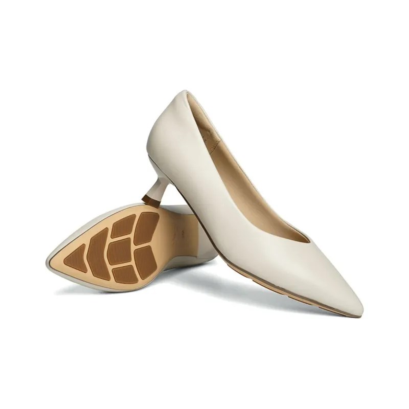 RED DRAGONFLY Flared Heel High Heels 4.1CM Women's-9