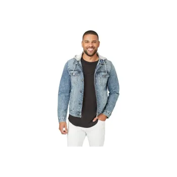 GUESS Denim Jackets Men MWA Blue