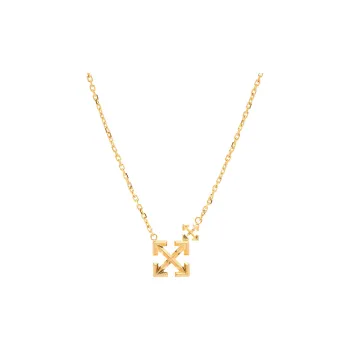 OFF-WHITE Necklaces Unisex Gold