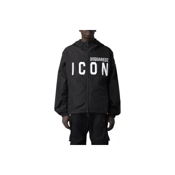 DSQUARED 2 Logo Printed Zipped Jacket