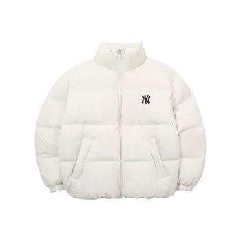 MLB Down Jacket Winter, Cropped Unisex Ecru