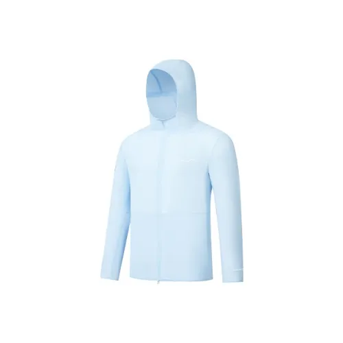Saucony Jackets Men Light Blue