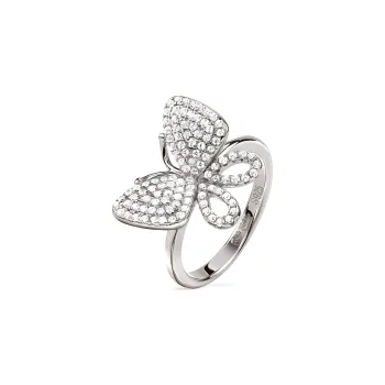 Folli Follie Sterling Silver Rings Women's Silver