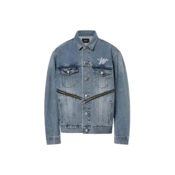 WE11DONE Jackets Coats Unisex Blue