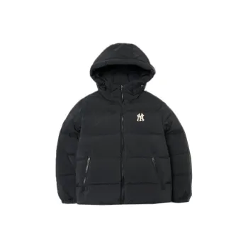 MLB Base Logo Down Jacket Unisex Black