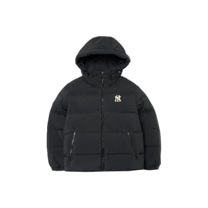 MLB Base Logo Down Jacket Unisex Black-0