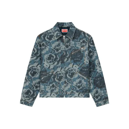 KENZO Pixels Knitwear Womens Green
