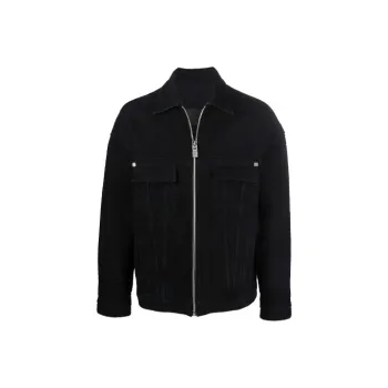 Givenchy Denim Jackets Men Black