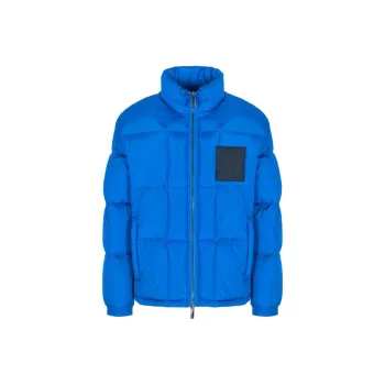 ARMANI EXCHANGEAE FW24 Down Jacket Men's Blue