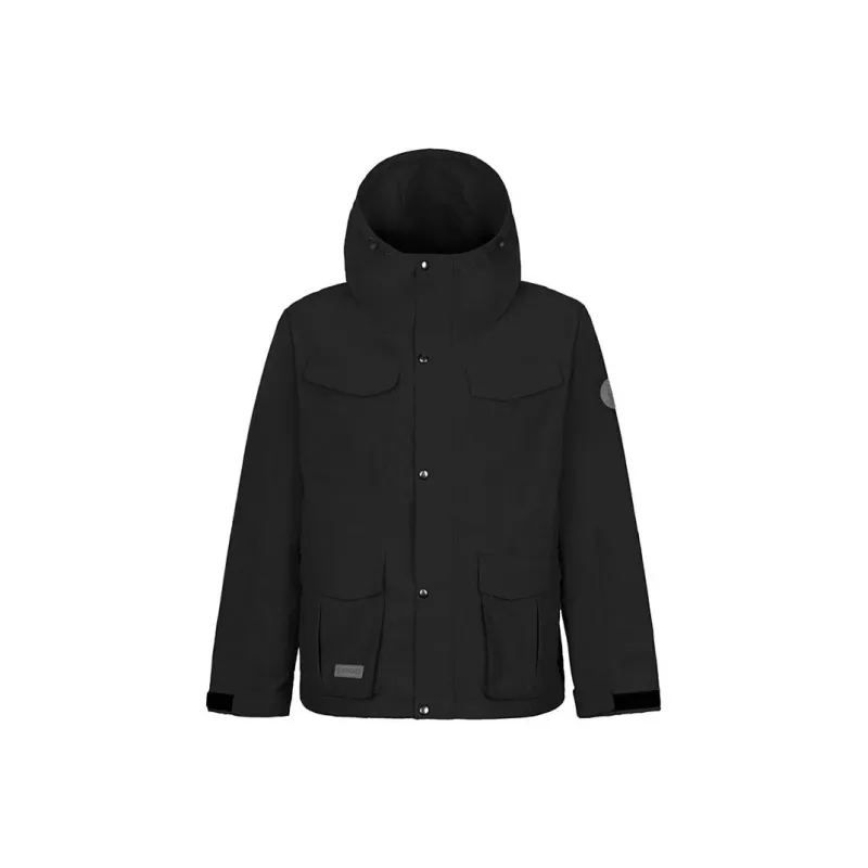 Black Ice Windbreaker Jackets Men-0