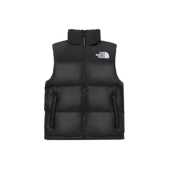 THE NORTH FACE Nuptse On Ball Vest Black Unisex Korea Version