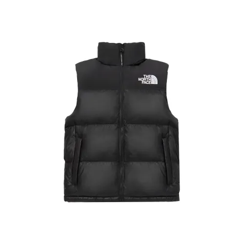 THE NORTH FACE Nuptse On Ball Vest Black Unisex Korea Version