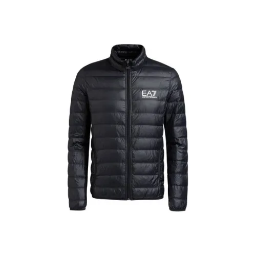 Ea7 EMPORIO ARMANI Down stampa jacket
