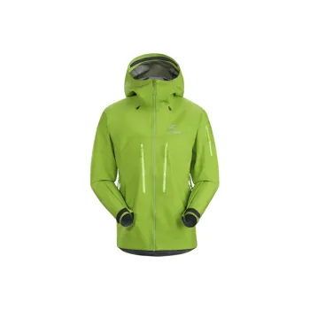 Arcteryx ALPHA SV Outdoor Hiking Water Resistant Windproof Breathable Windbreaker Jacket Men's