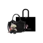 Black with Charm+Shopping Bag