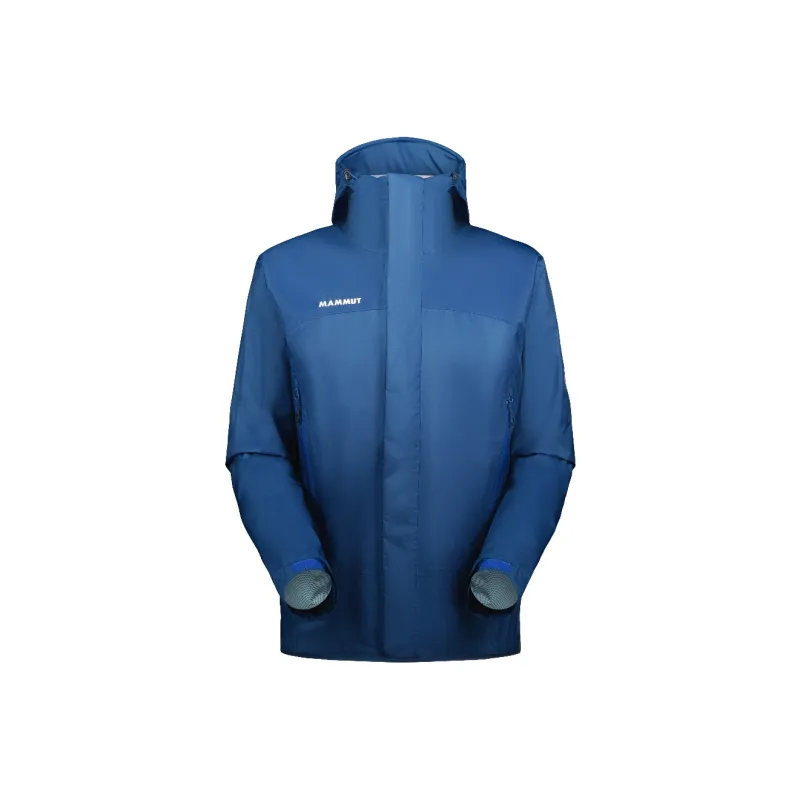 MAMMUT Microlayer 2.0 Outdoor Hiking Waterproof And Windproof Windbreaker Jacket Men's-15