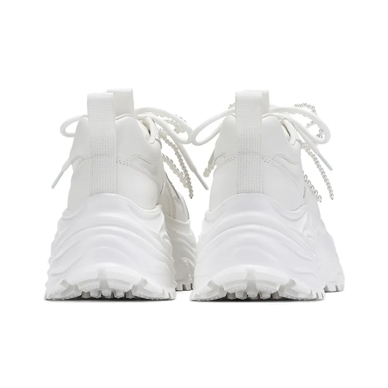 GG CC Chunky Sneakers Women's White-3