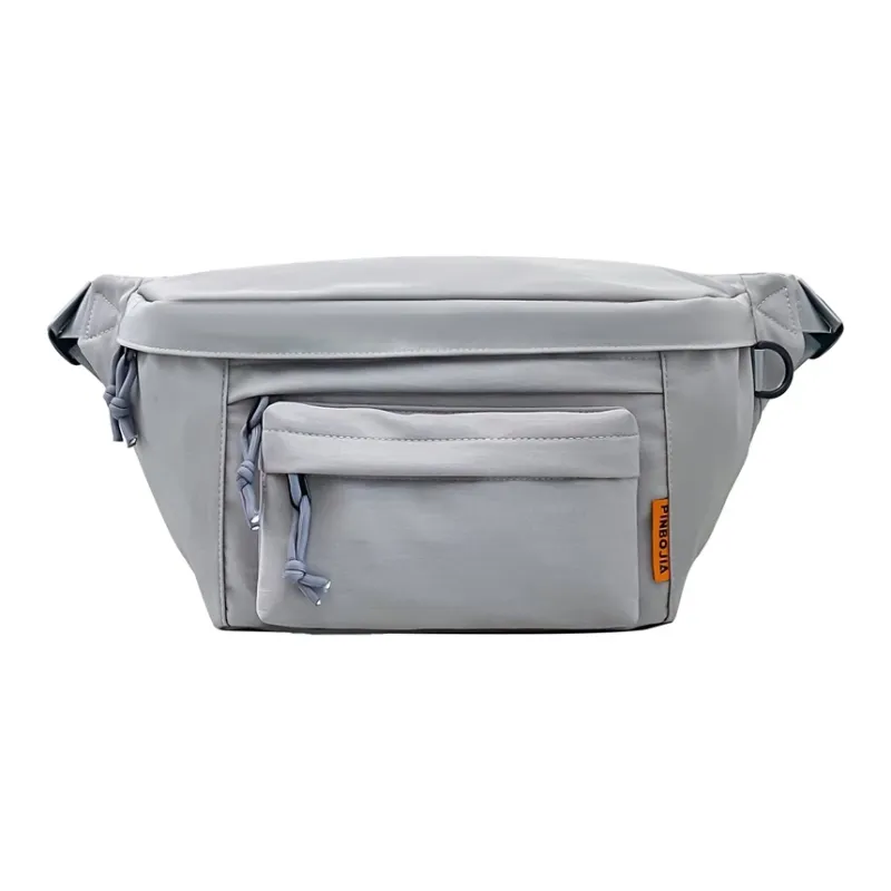 MOK Nylon Sling Bag Regular Unisex Khaki/Gray/Green/Black-12
