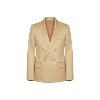 Valentino Double Breasted Tailored Blazer
