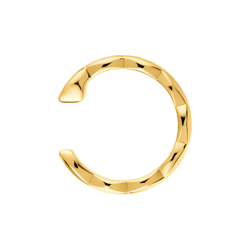 CHANEL Clip-On Earrings Women's Gold-2